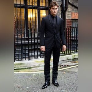 Hugo Boss Slim Fit Wool Tuxedo